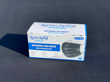 Load image into Gallery viewer, Disposable Non-medical Face Masks (Black) 50/box