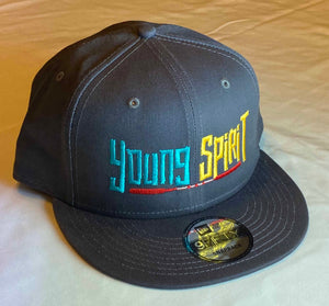 YOUNG SPIRIT (EMBROIDERED), NEW ERA® FLAT BILL SNAPBACK CAP - NE400