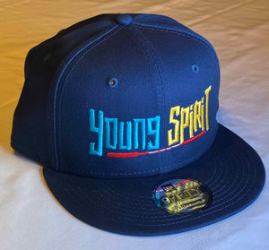 YOUNG SPIRIT (EMBROIDERED), NEW ERA® FLAT BILL SNAPBACK CAP - NE400