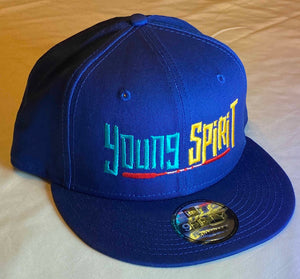 YOUNG SPIRIT (EMBROIDERED), NEW ERA® FLAT BILL SNAPBACK CAP - NE400