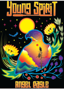 Angel Eagle - T-Shirt, Design by Kaylene BigKnife