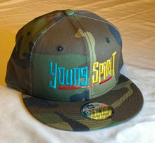 Load image into Gallery viewer, YOUNG SPIRIT (EMBROIDERED), NEW ERA® FLAT BILL SNAPBACK CAP - NE400