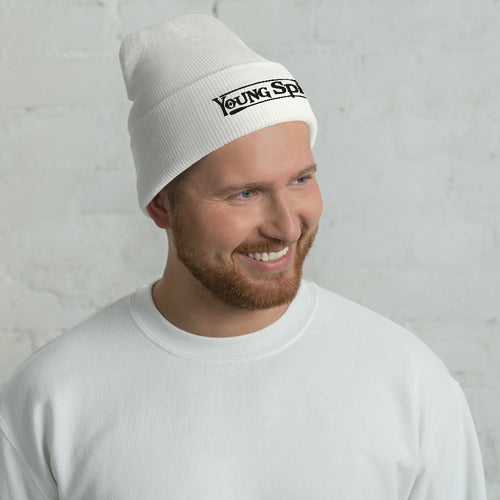 Cuffed Beanie (Black Logo)