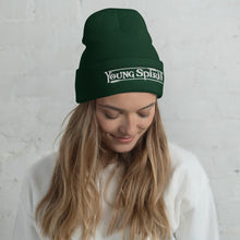 Load image into Gallery viewer, Cuffed Beanie/Touque (White Logo)