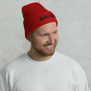 Cuffed Beanie (Black Logo)