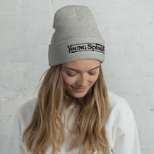 Load image into Gallery viewer, Cuffed Beanie (Black Logo)