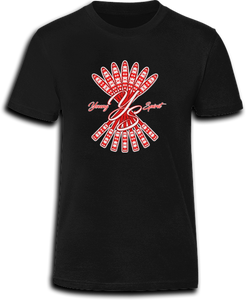 Drumstick (Red & White), T-Shirt